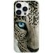1001 coques Apple iPhone 15 Pro Oeil de leopard bedrukt siliconen hoesje