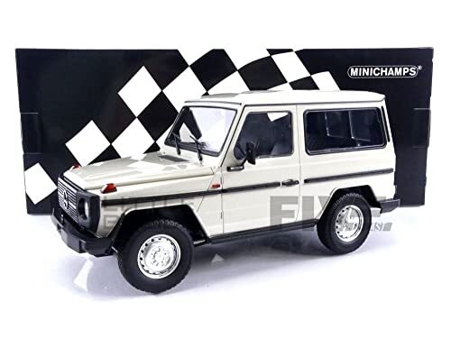 MINICHAMPS 155038004 - Mercede. Ben. G-Model Short (W460) Grey 1980 - schaal 1/18 - verzamelstuk miniatuur