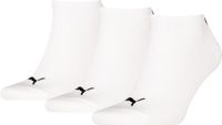 Puma Unisex Sneakersokken 3-Pack Wit Maat 47-49