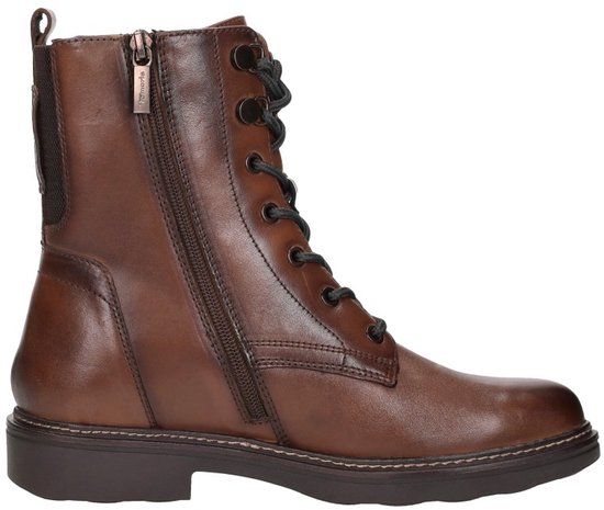 Tamaris COMFORT Veterschoenen Hoog - cognac - Maat 37