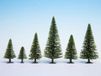 NOCH Hobby 32825 Set bomen Spar 35 tot 90 mm Donkergroen 25 stuk(s)