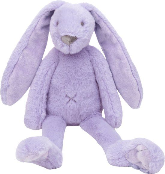 Happy Horse Recycled Konijn Richie Knuffel 38 cm - Lila - Baby knuffel