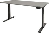 Schaffenburg Dextro Plus Zit-sta-bureau Rechthoekig T-Voet 1.400 (B) x 800 (D) x 645 (H) mm Melamine