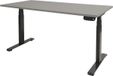 Schaffenburg Dextro Plus Zit-sta-bureau Rechthoekig T-Voet 1.400 (B) x 800 (D) x 645 (H) mm Melamine