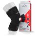 VULKAN Orthèse stabilisatrice classique pour genou et rotule pour hommes et femmes avec rétention de chaleur, adaptée à la course à pied, au sport et au soulagement des douleurs articulaires, taille L