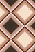 Retro Geometric Notebook: Vintage 70s Inspired Diamond Pattern Lined Journal
