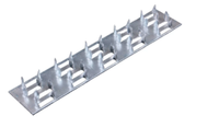 Waelbers Multinailplaat 25x100mm, sendzimir (SV) - 100 Stuk(s) - 480714.13