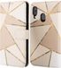 imoshion Design Bookcase voor de Samsung Galaxy A20e - Beige Graphic