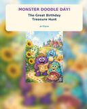 Monster Doodle Day: The Great Birthday Treasure Hunt