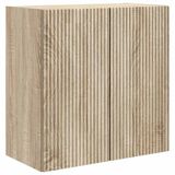 vidaXL Wandkast 59 x 31 x 60 cm Bewerkt hout Sonoma Eiken