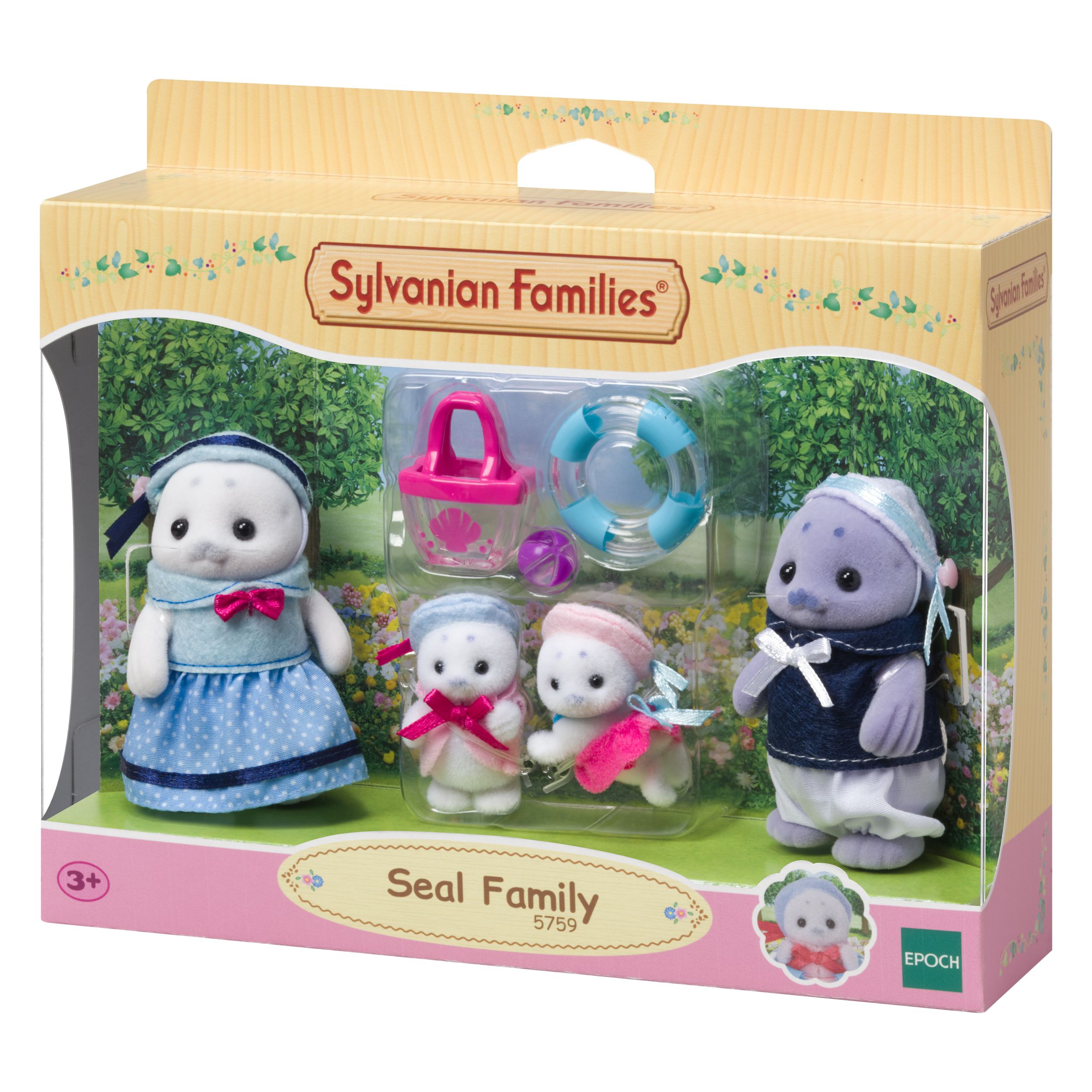 Sylvanian Families 5759 Familie zeehond - 3+ jaar