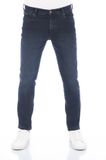 Wrangler Heren Jeans Broeken Texas Slim Stretch slim Fit Blauw Volwassenen Denim Jeansbroek