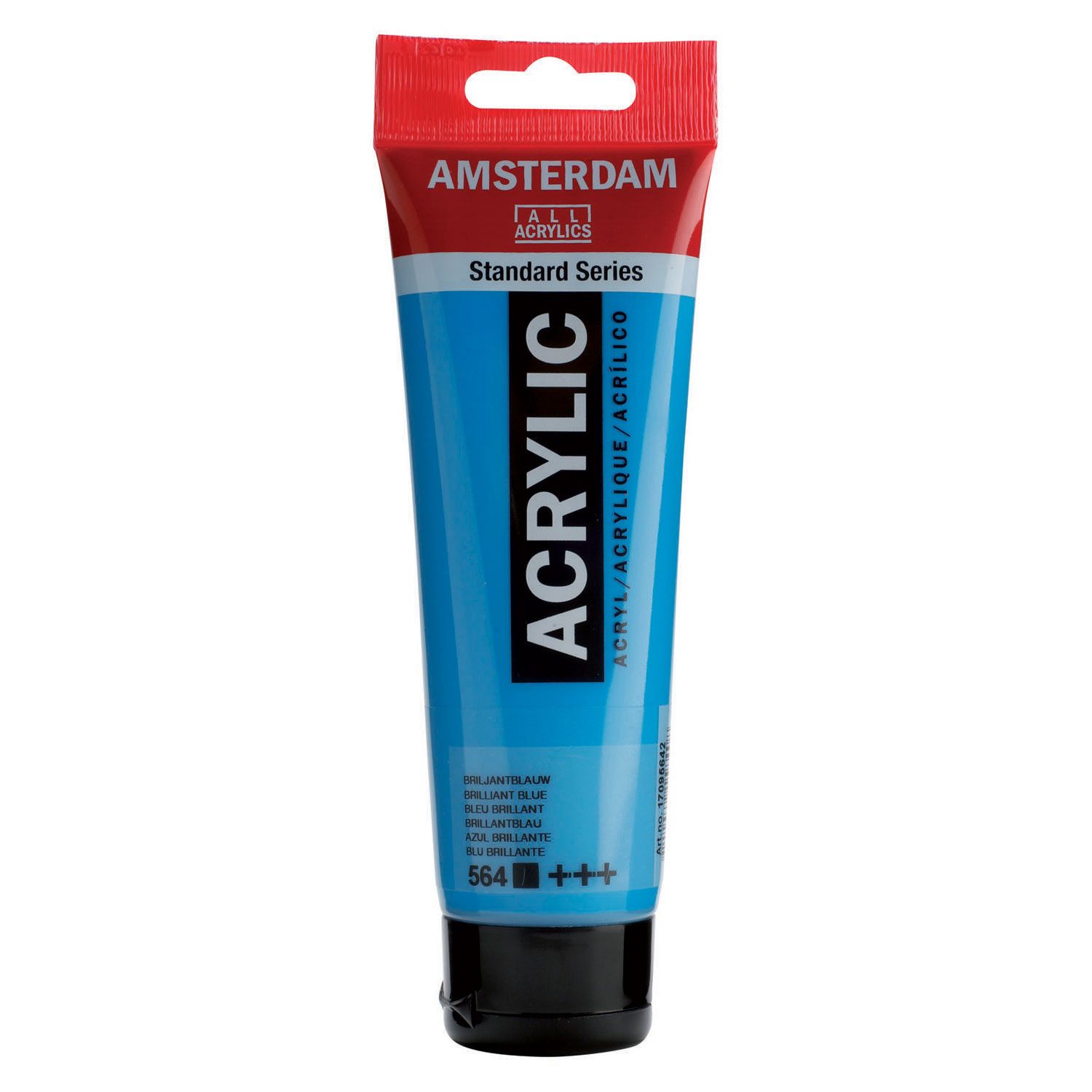Amsterdam Standard Acrylic Paint Tube - Brilliant Blue - 120 ml