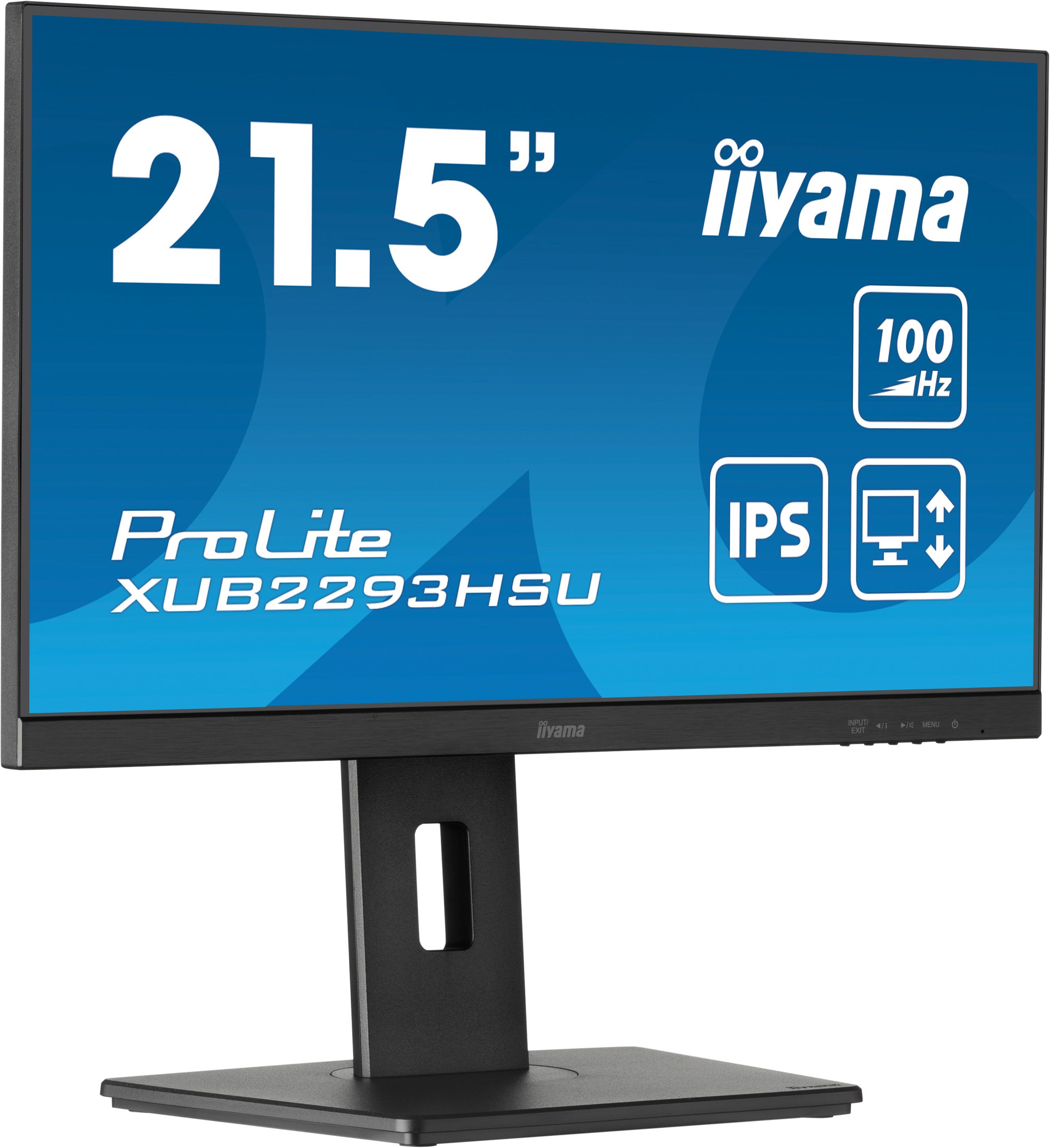 iiyama ProLite XUB2293HSU-B7 computer monitor 54,6 cm (21.5\") 1920 x 1080 Pixels Full HD LED Zwart