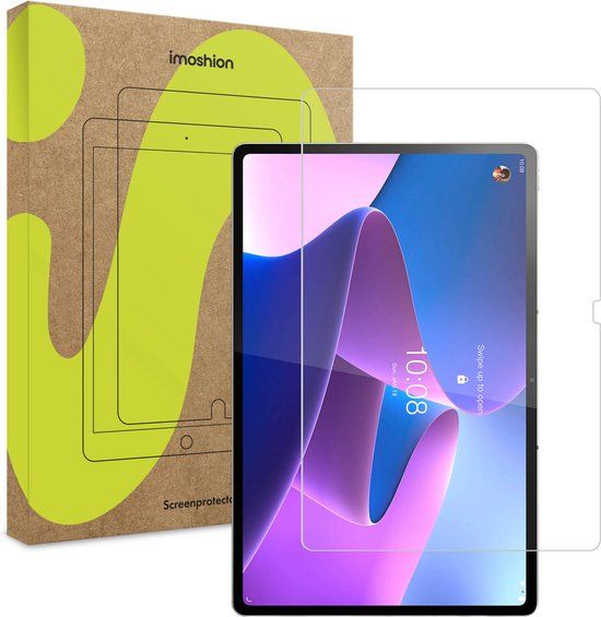 iMoshion Screenprotector Lenovo Tab P12 - Gehard glas - Transparant