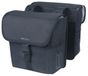 Basil GO - Dubbele fietstas - 32 Liter - Waterafstotend - Reflectiedetails - Zwart