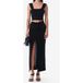 IRO Paris Rokaya Jupe Noir Taille: XS