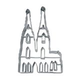 Staedter Uitsteekvorm Keulen Kathedrale zilver
