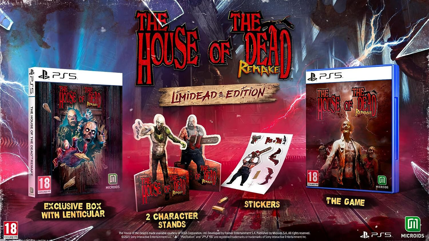 Microids the house of the dead remake: limidead edition