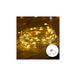 Koperdraad lichtketting met 3AA batterij, warmwit, 2 m