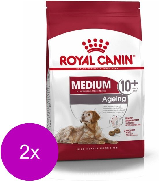 Royal Canin Shn Medium Ageing 10plus - Hondenvoer - 2 x 3 kg