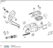 Sram S-900 Aero Hydrot Remhendel Kit Zwart Polyester Racefiets Hydraulische Schijfrem
