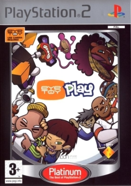 Sony Eye Toy: Play 1 (Platinum Edition PlayStation 2