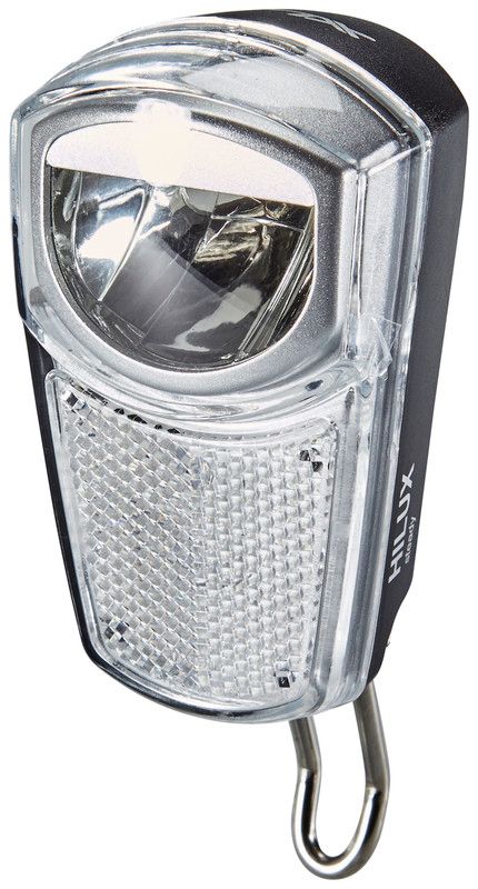 XLC Reflektor CL-D01 Bike Light - 35 Lux - Black/Transparent