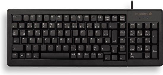 CHERRY XS G84-5200 - AZERTY - Frans - Zwart - Bedraad Toetsenbord