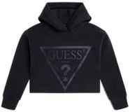 Guess Girl hoodie ACTIVE Zwart Katoen Capuchon Lange mouw 8 jaar