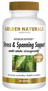 Golden Naturals Stress & Spanning Support Capsules