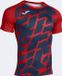 Joma Myskin III T-shirt Korte Mouwen Rood/Donkerblauw 2XL Heren
