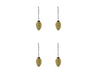 House Doctor Boule de Noël Cône lot de 4 Vert