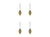 House Doctor Boule de Noël Cône lot de 4 Vert