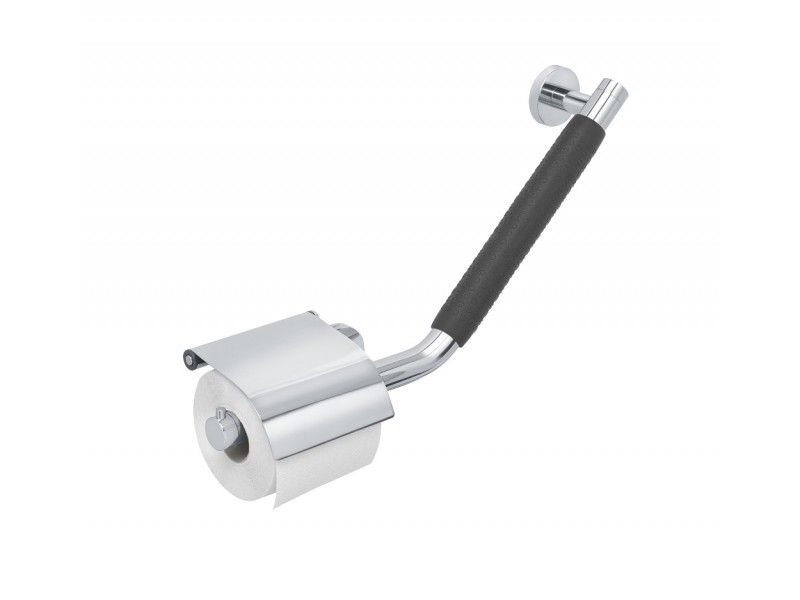 Tiger Boston Comfort and Safety veiligheidsgreep met toiletrolhouder - RVS - 2991.5.03.46