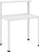 vidaXL Planttafel 100 x 50 x 104 cm Gepoedercoat staal Wit