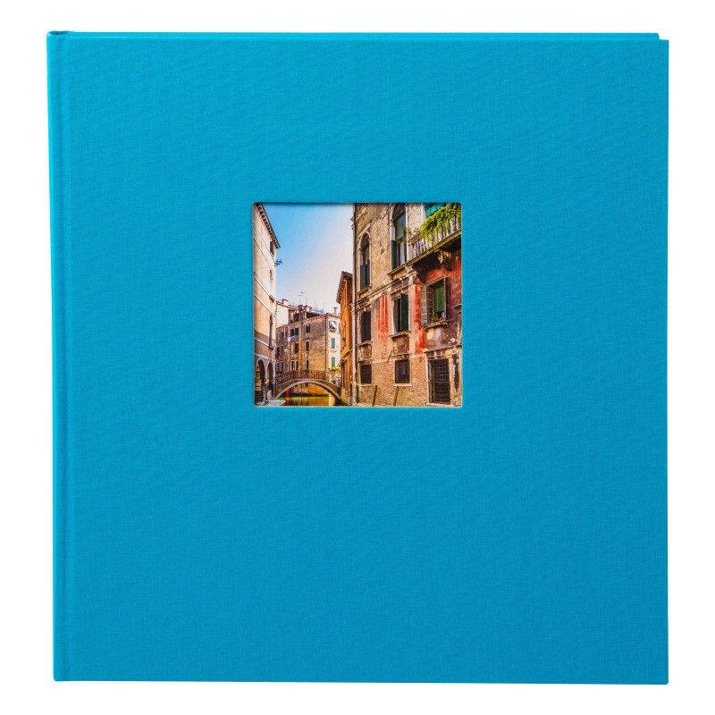 Goldbuch Bella Vista Fotoalbum - blauw - 30x31 cm