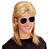 Jaren W WIDMANN MILANO Jaren 80 pruik en bril voor mannen - Blond - One Size