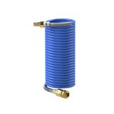 Riegler Spiraalslang-koppelingsset, standaardkoppeling NW 7,2, polyamide, slang-ø 10 x 8, PN bij 23 °C max. 15 bar, lengte 2,5 m