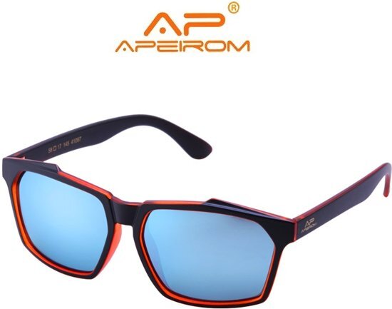 Apeirom Sport Zonnebril Atlas TR-90 Sportbril 1.1 mm polariserend True Ice Blue revo