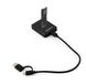 Gembird Station d'accueil pour disque SSD M.2 SATA et NVME USB Type-C pour ordinateur de bureau, noir