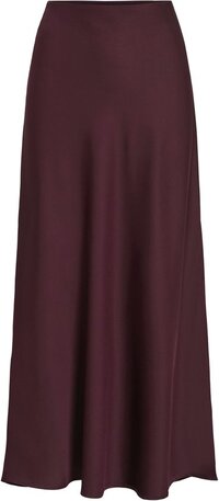VILA - VIELLETTE HW MIDI SKIRT - NOOS - Dames - Rokken - Fig - Size 36