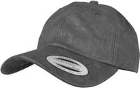 Flexfit - Low Profile Coated Cap darkgrey one size Pet - Grijs