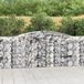 Maison Exclusive - Geknoopte gaasbakken, 5 stuks, 400x50x100/120 cm, verzinkt staal