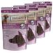 Chewies Maxi vleesstrips voor honden, 100% kangoeroevlees, 4 x 150 g, luchtgedroogde kangoeroe-strips voor honden, suikervrij en graanvrij, gedroogd vlees van