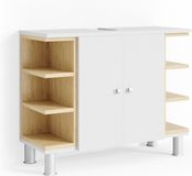 Vicco Aquis Wastafelonderkast – 79.6 x 64 cm Wit