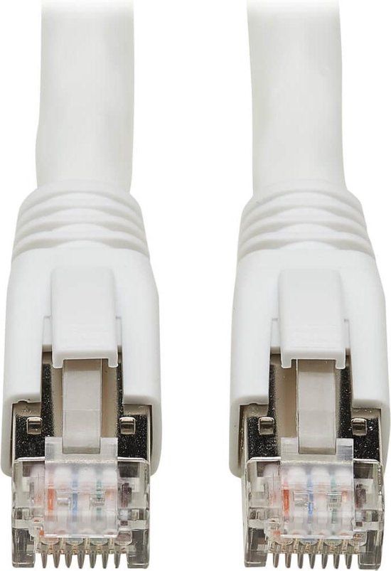 Tripp Lite N272-025-WH - Netwerkkabel - Cat8 - 7,62 m - Wit