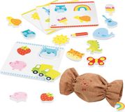 Goki 59972 Voellotto Hout en Textiel 21-delig Educatief Spel 3+