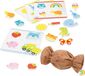 Goki 59972 Voellotto Hout en Textiel 21-delig Educatief Spel 3+