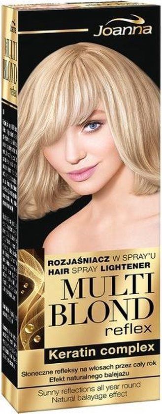 Joanna Multi Blonde Reflex Keratin Complex Hair Spray Lightener - 150ml